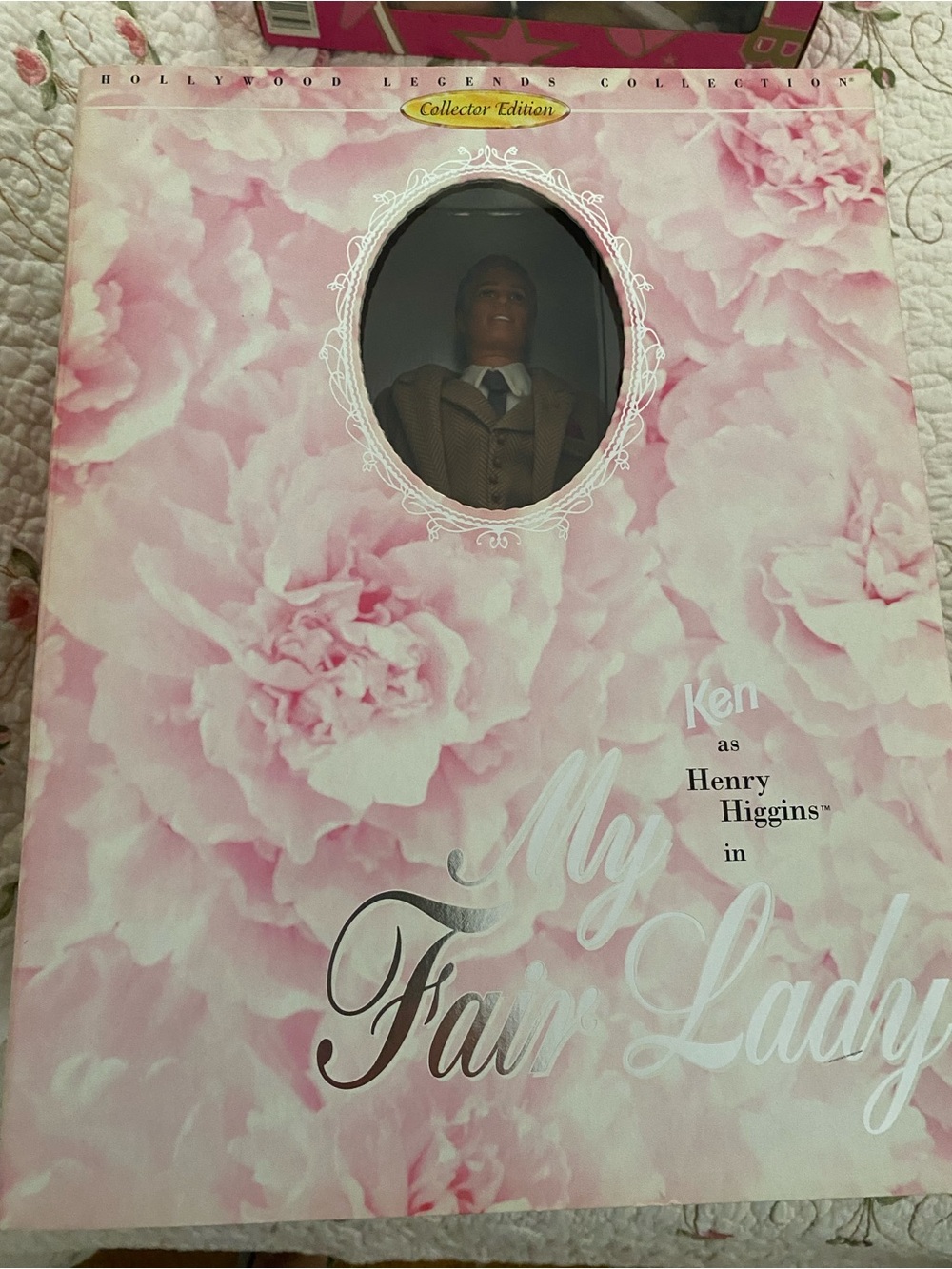 Mattel Ken Doll Henry Higgins in Pink Floral Collector Box